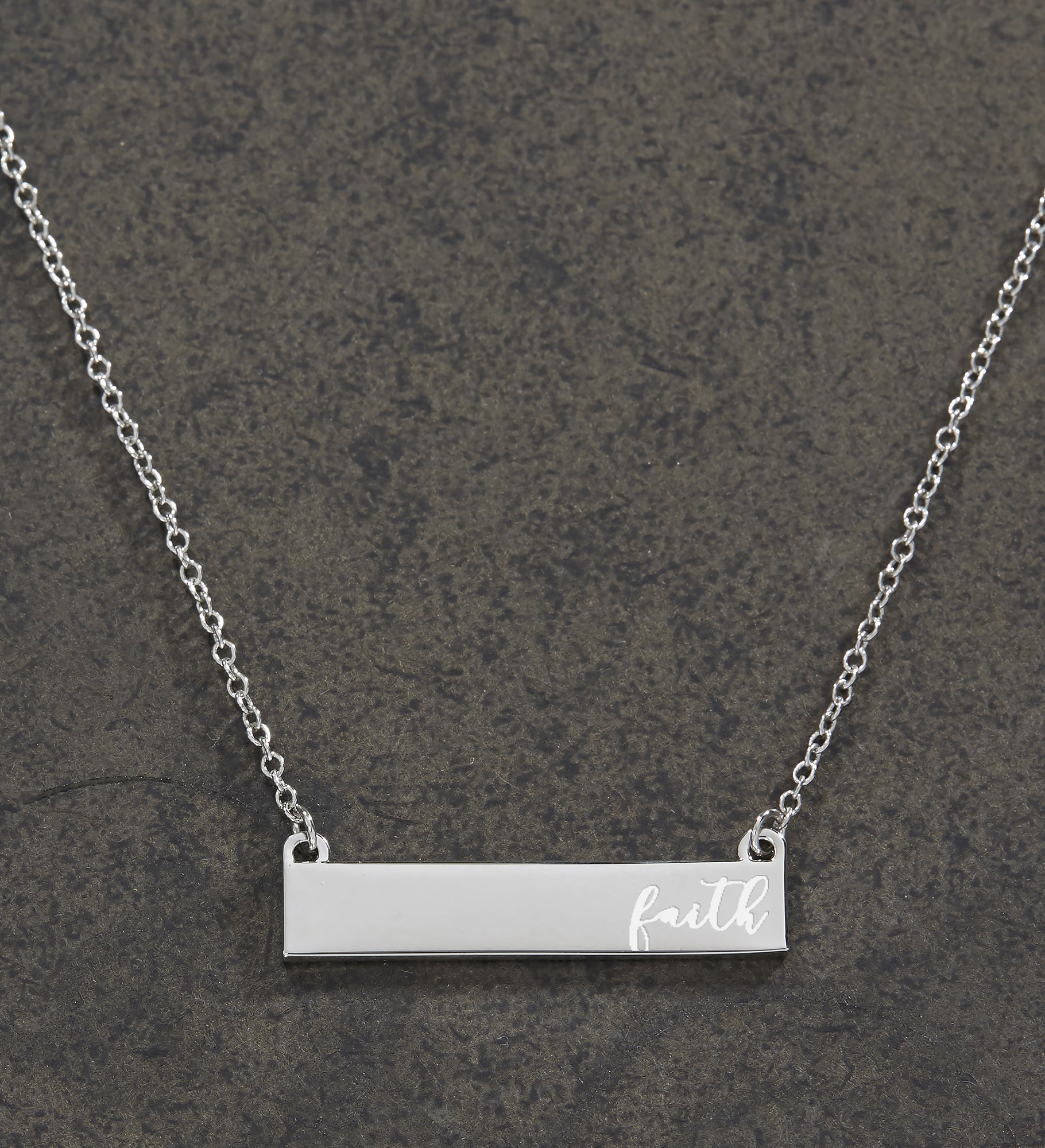 Her Personalized Nameplate Necklace